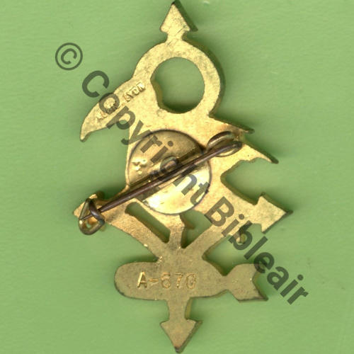 A0670 3e ESC GOM.86 OUARGLA  AUGIS-LYON 1Ligne Bol fenetre poinconne Dos lisse Src.Y.GENTY 45Eur(x2) 